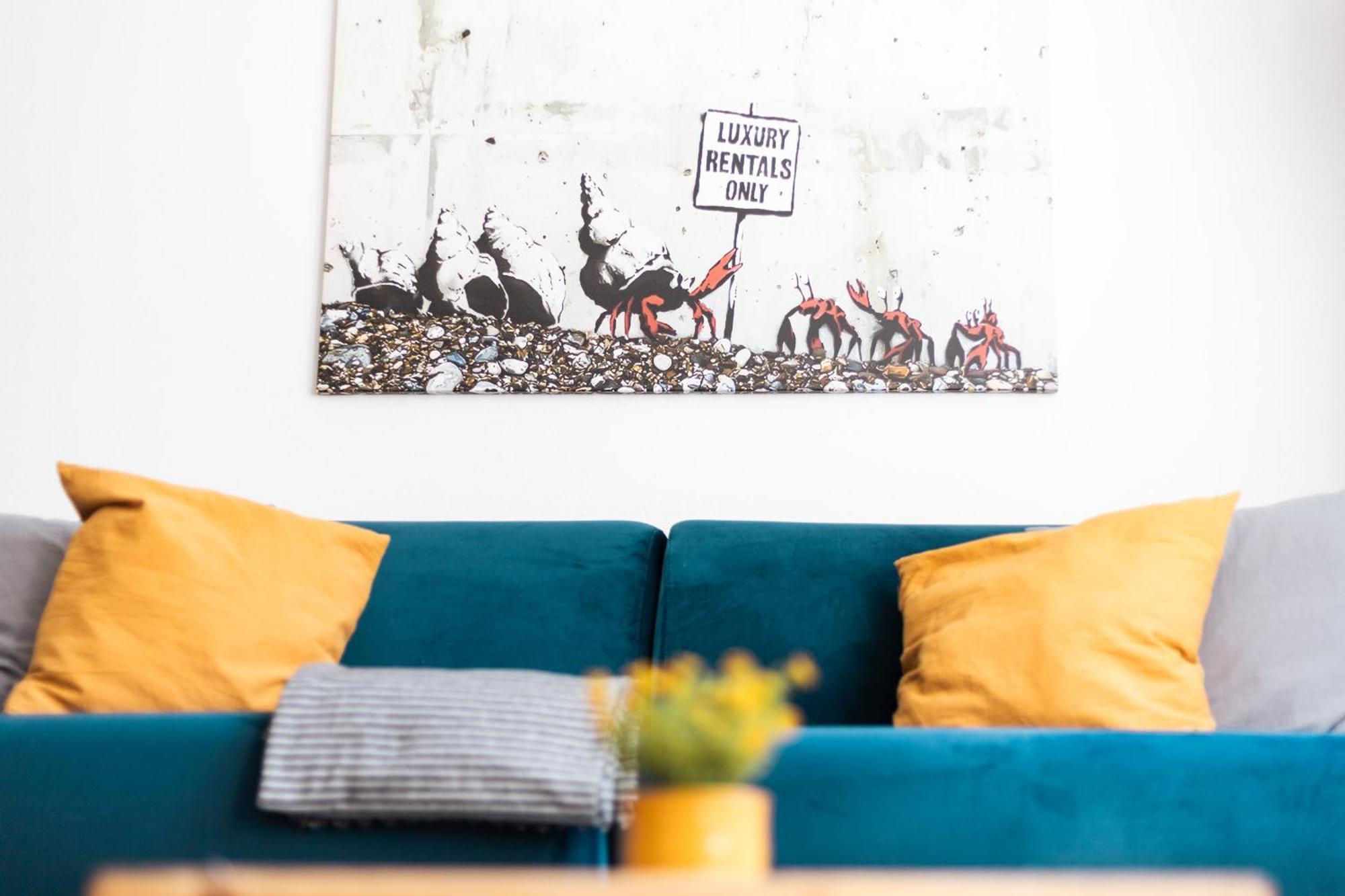 Ko-Living Space An Der Oper - Street Art Design Apartments Halle  Luaran gambar