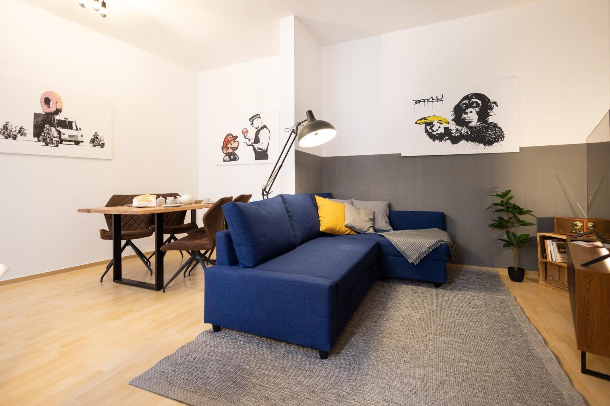 Ko-Living Space An Der Oper - Street Art Design Apartments Halle  Luaran gambar